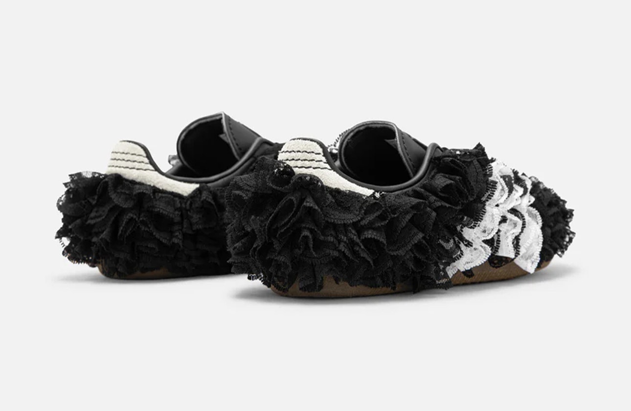 Caroline Hú x adidas Samba "Core Black"