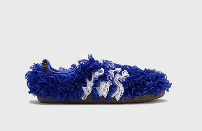 Caroline Hú x adidas Samba "Blue"