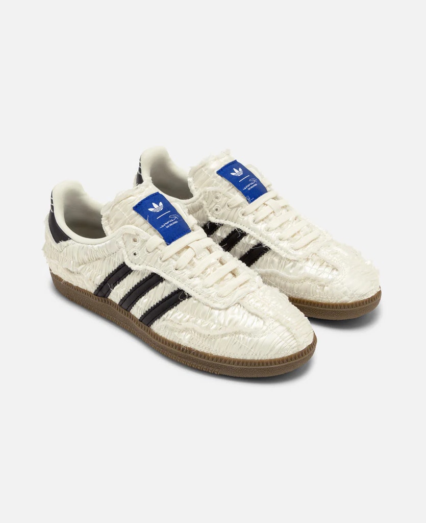Caroline Hú x adidas Samba "Cloud White"