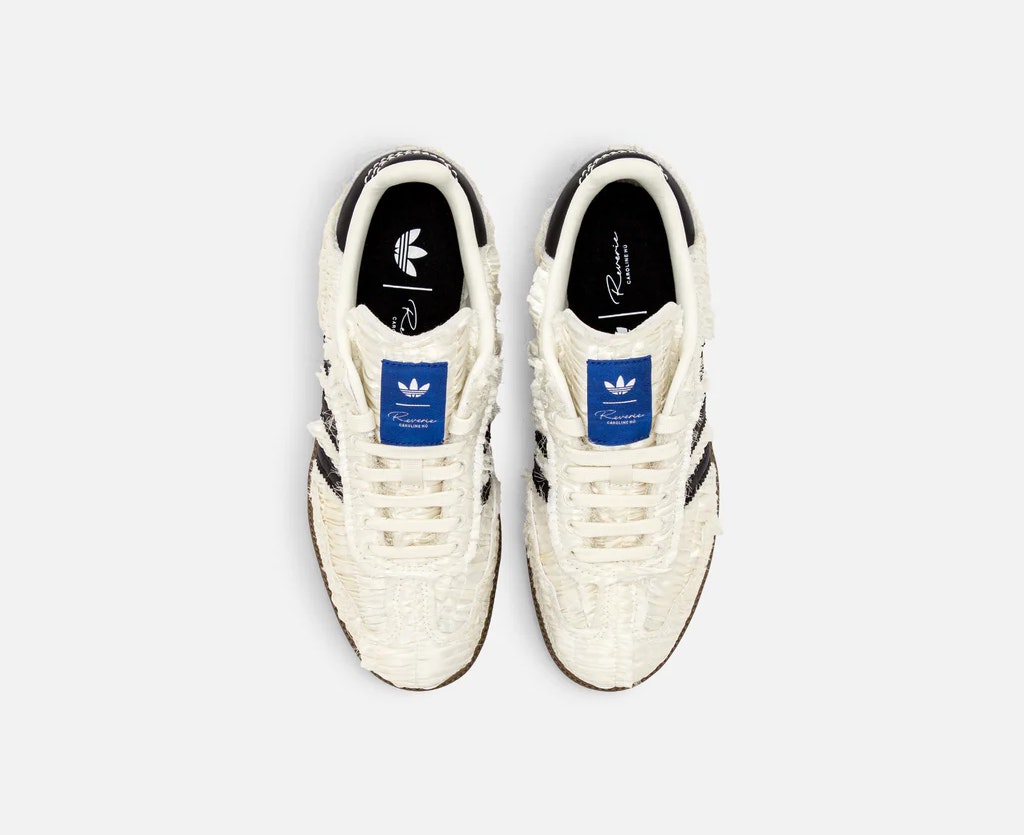 Caroline Hú x adidas Samba "Cloud White"