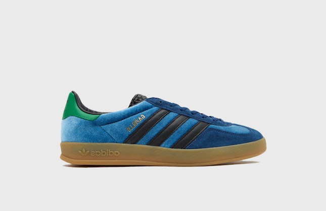 size? x adidas Gazelle Indoor "Deep Blue"