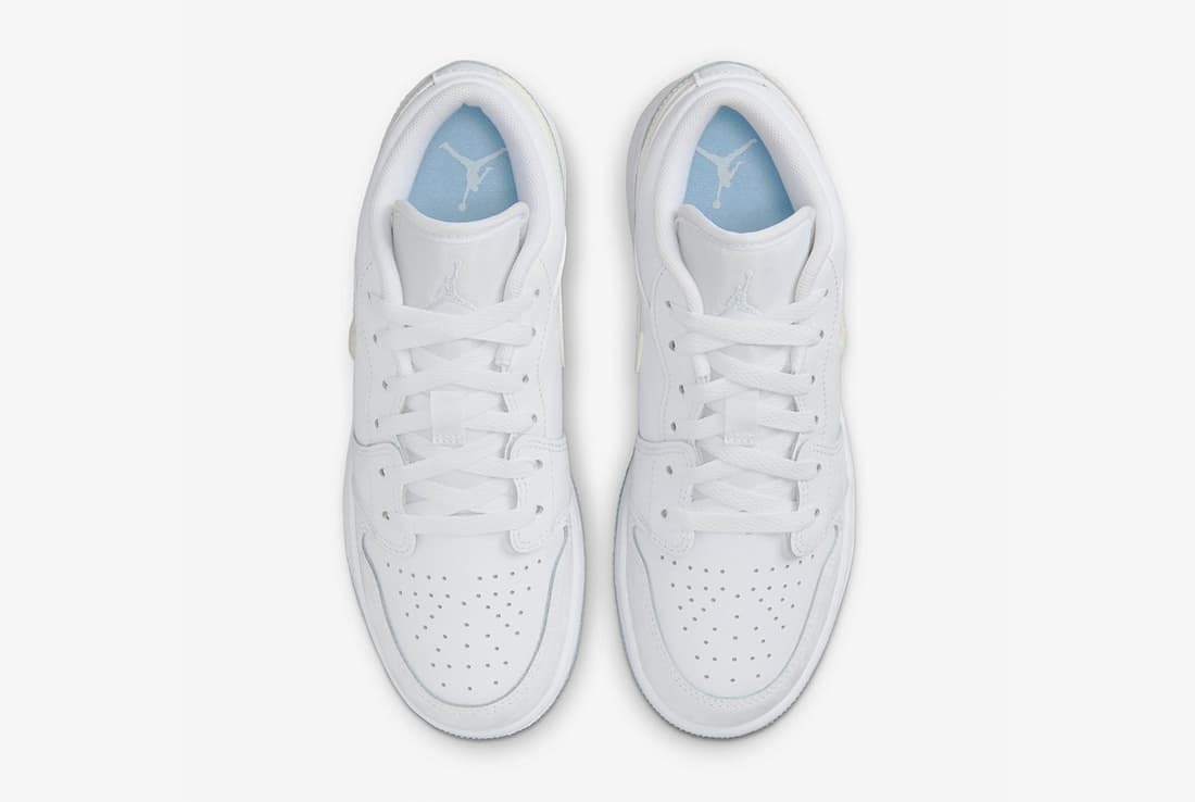 Air Jordan 1 Low GS "Glitter Swoosh"