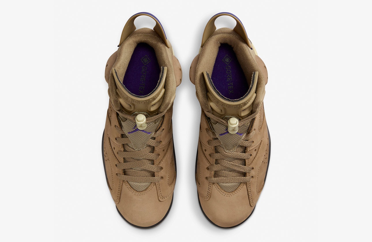 Air Jordan 6 Gore-Tex "Brown Kelp"