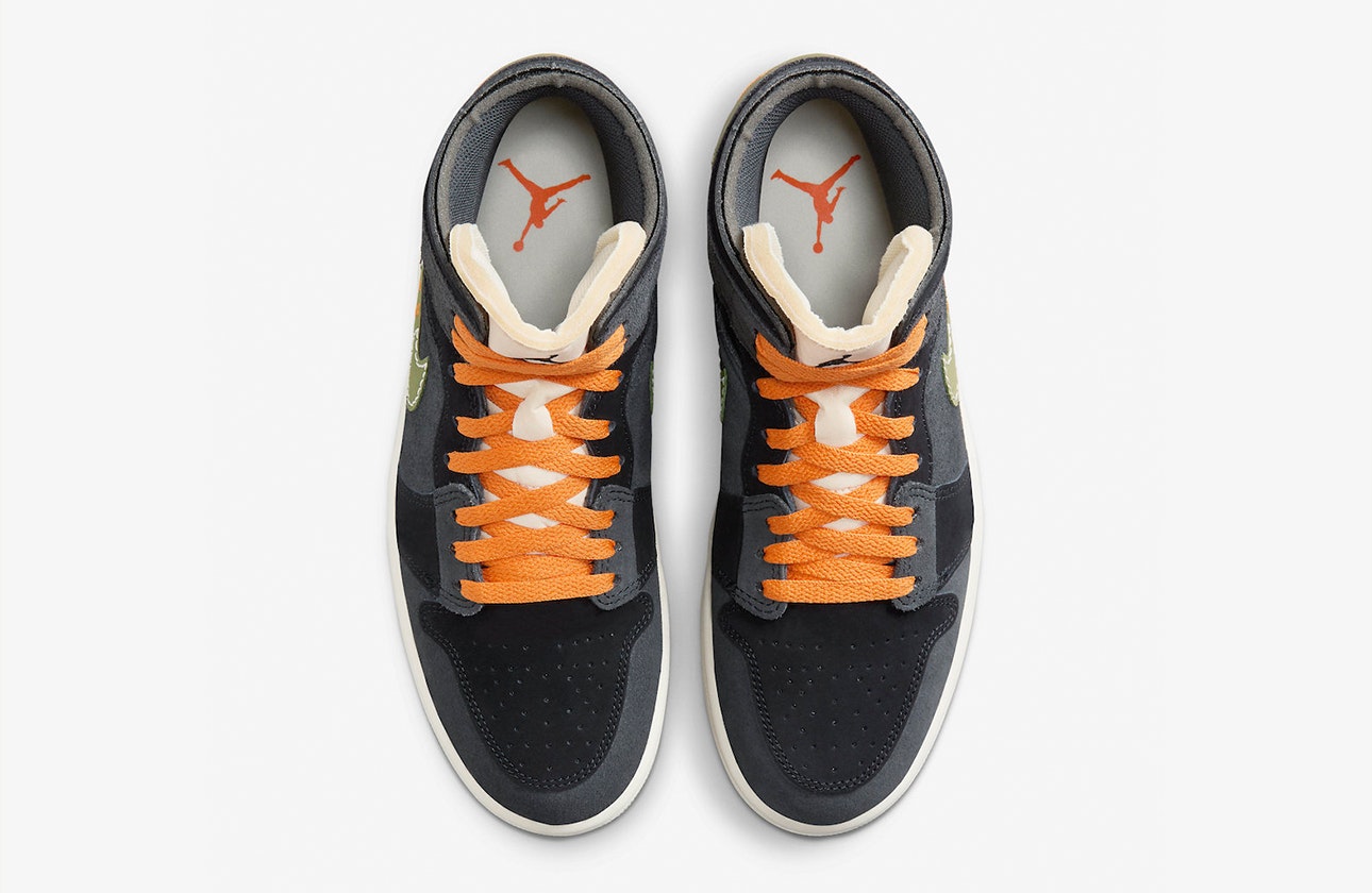Air Jordan 1 Mid SE Craft "Anthracite"