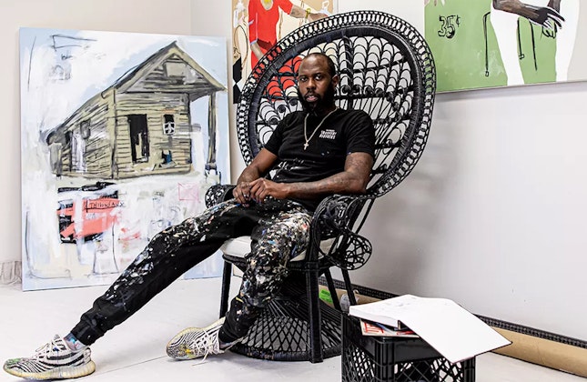 Jammie Holmes x Jordan - Flight Artist