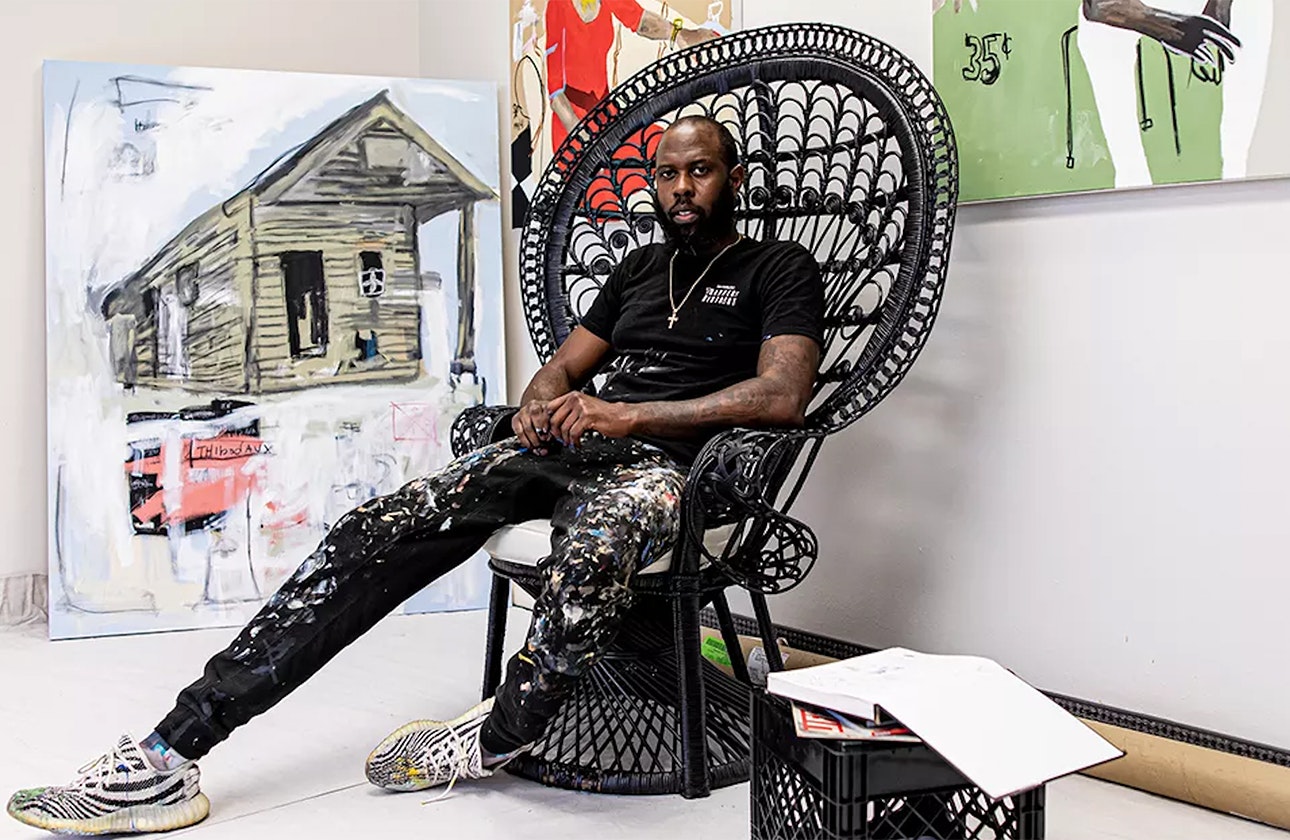 Jammie Holmes x Jordan - Flight Artist