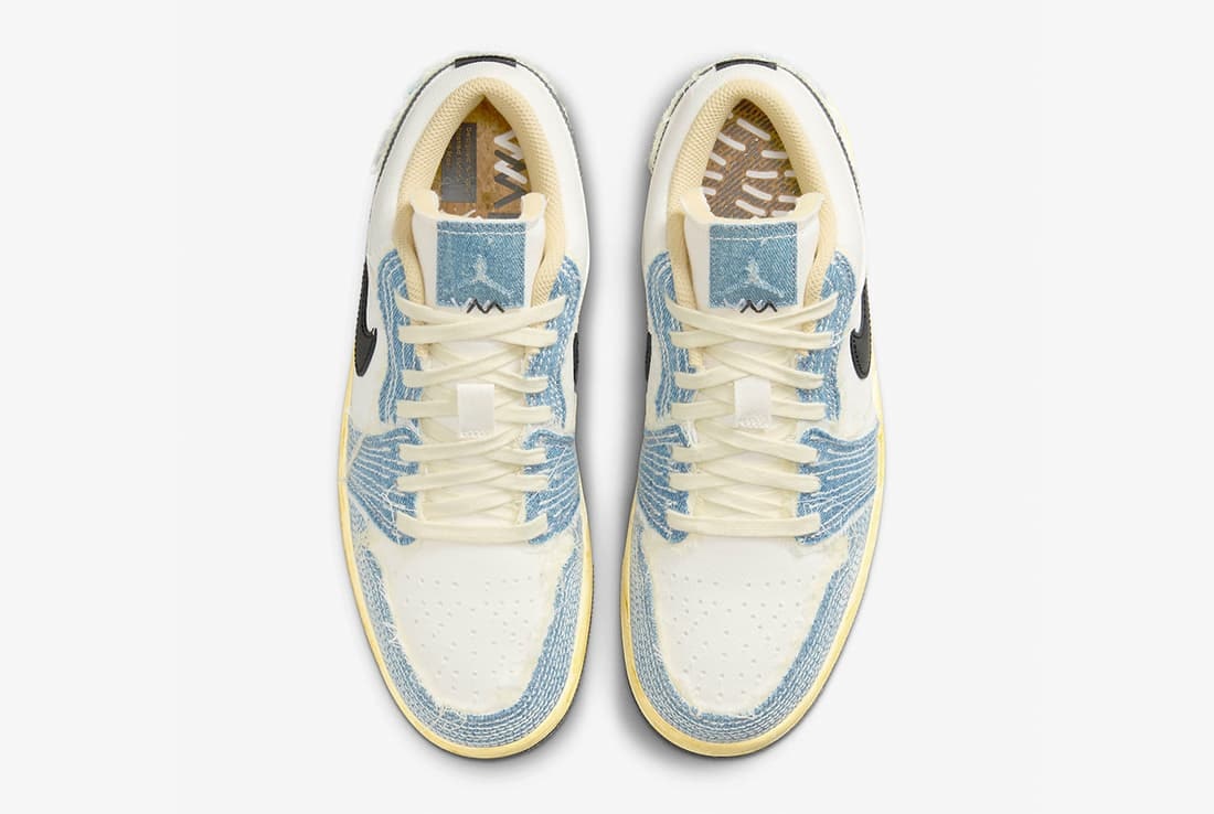 Air Jordan 1 Low "Sashiko Denim"