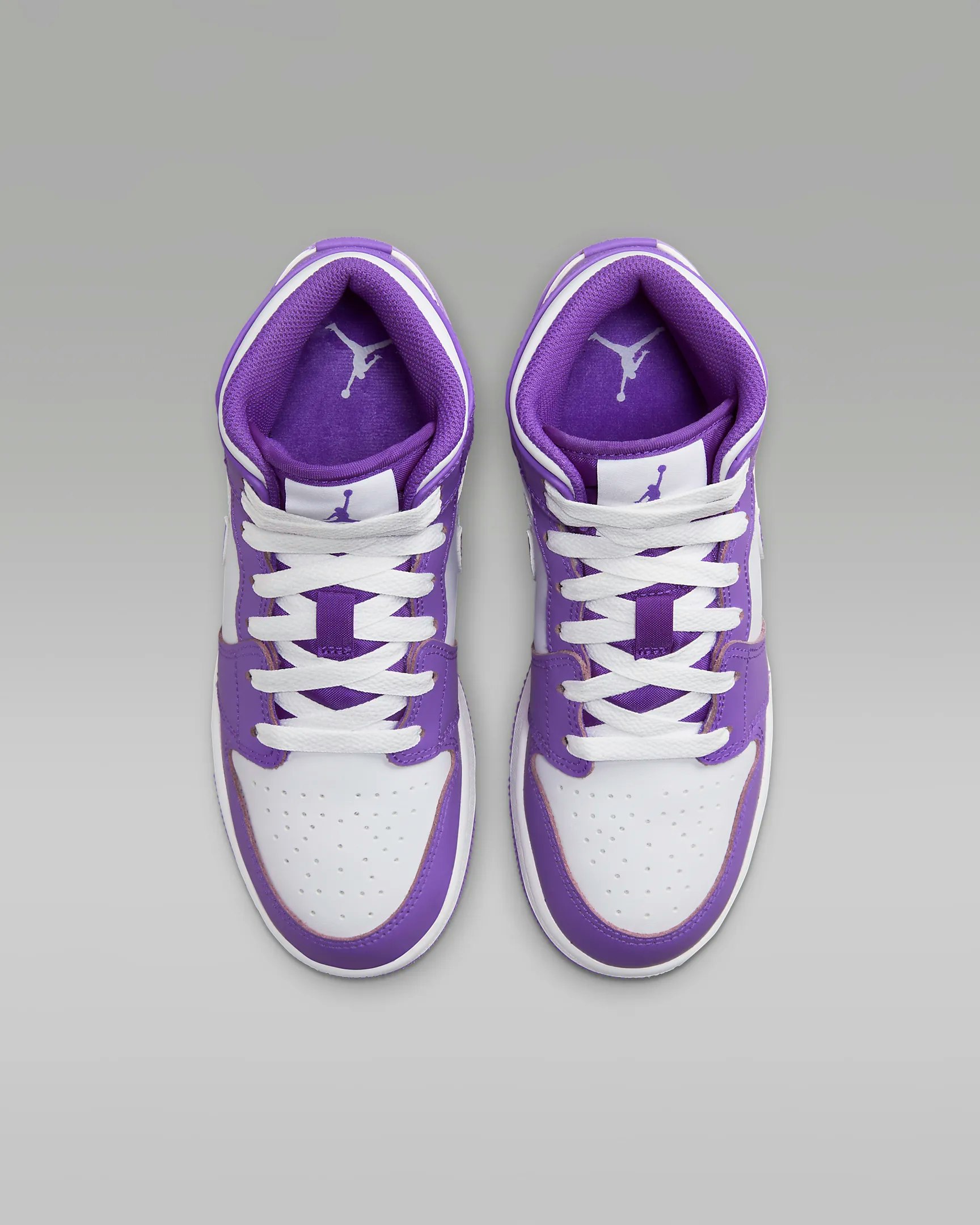 Air Jordan 1 Mid GS "Purple Venom"