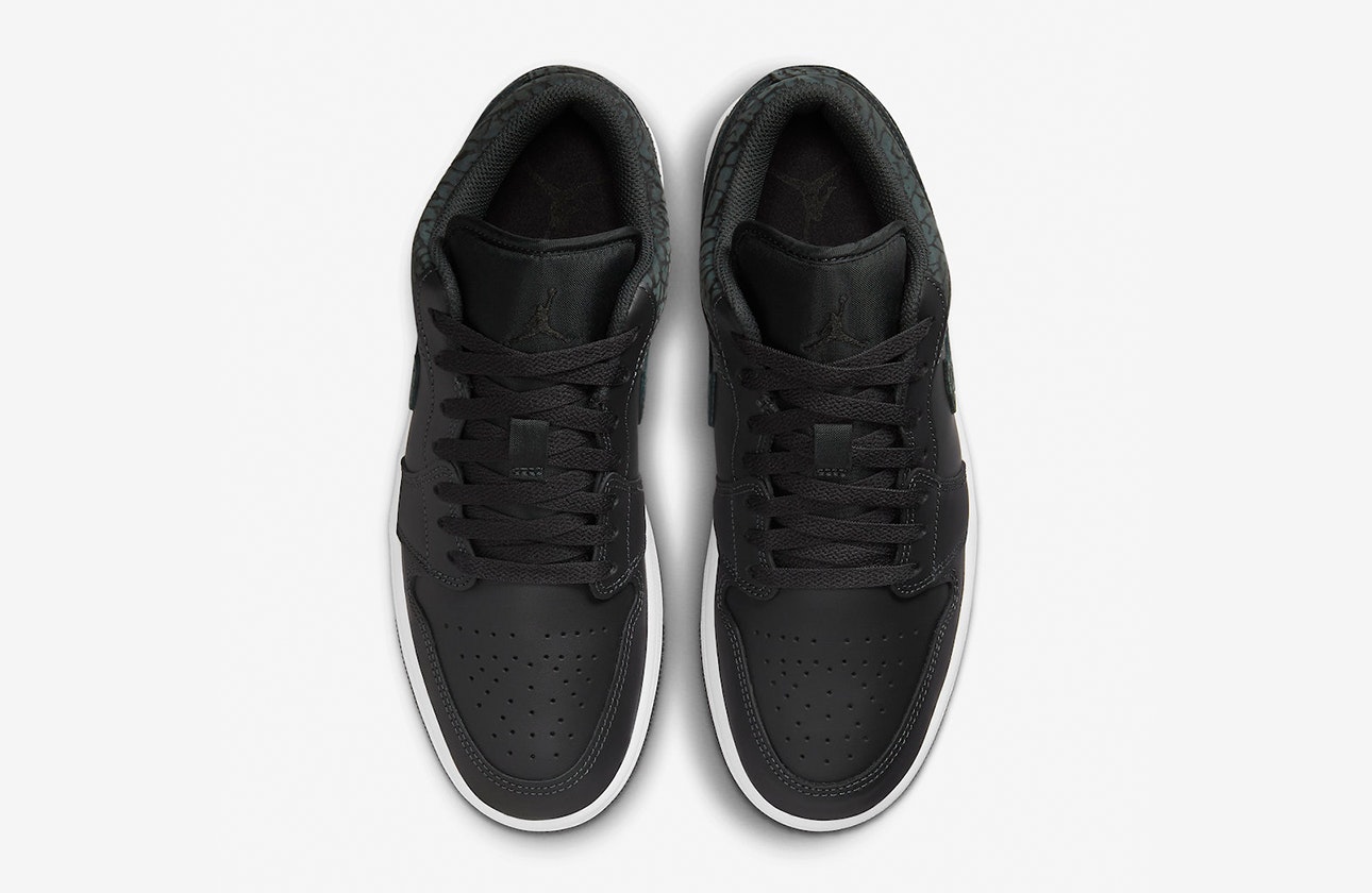 Air Jordan 1 Low "Black Elephant"