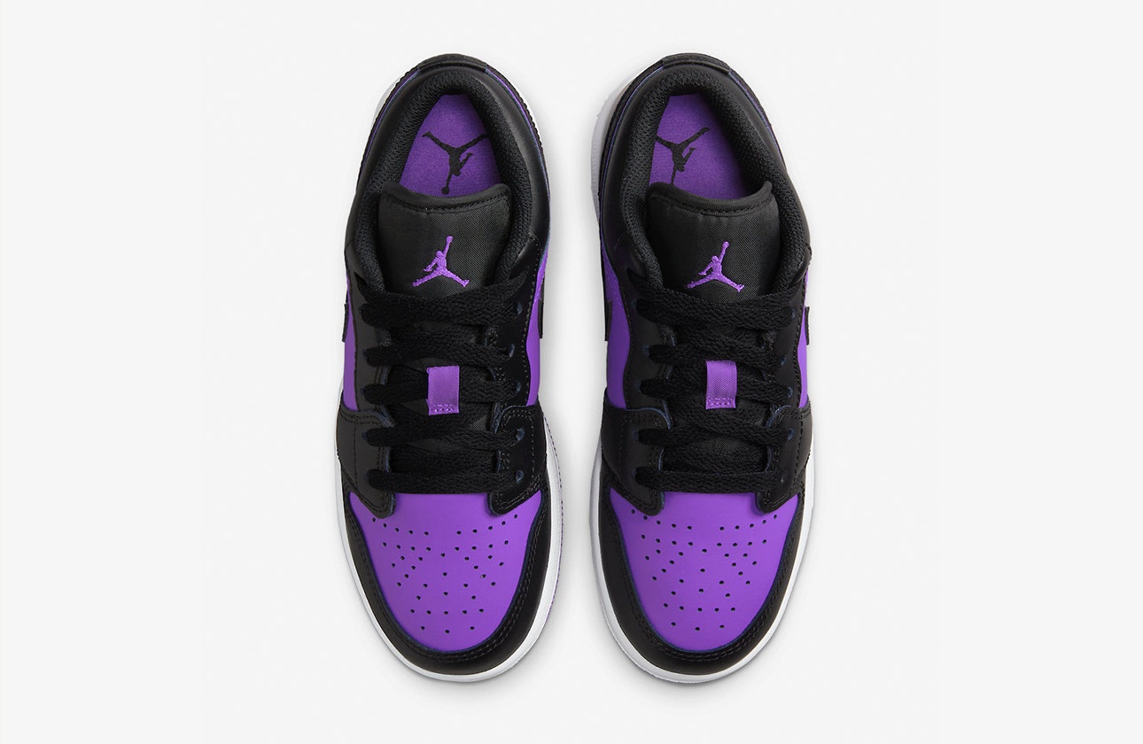 Air Jordan 1 Low GS "Purple Venom"