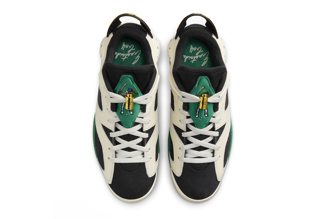 Eastside Golf x Jordan 6 G NRG "Malachite"