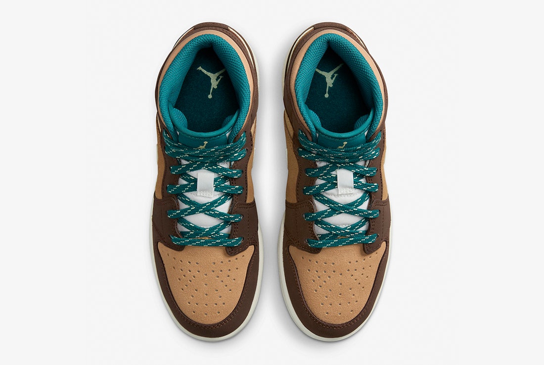 Air Jordan 1 Mid GS "Cacao Wow"