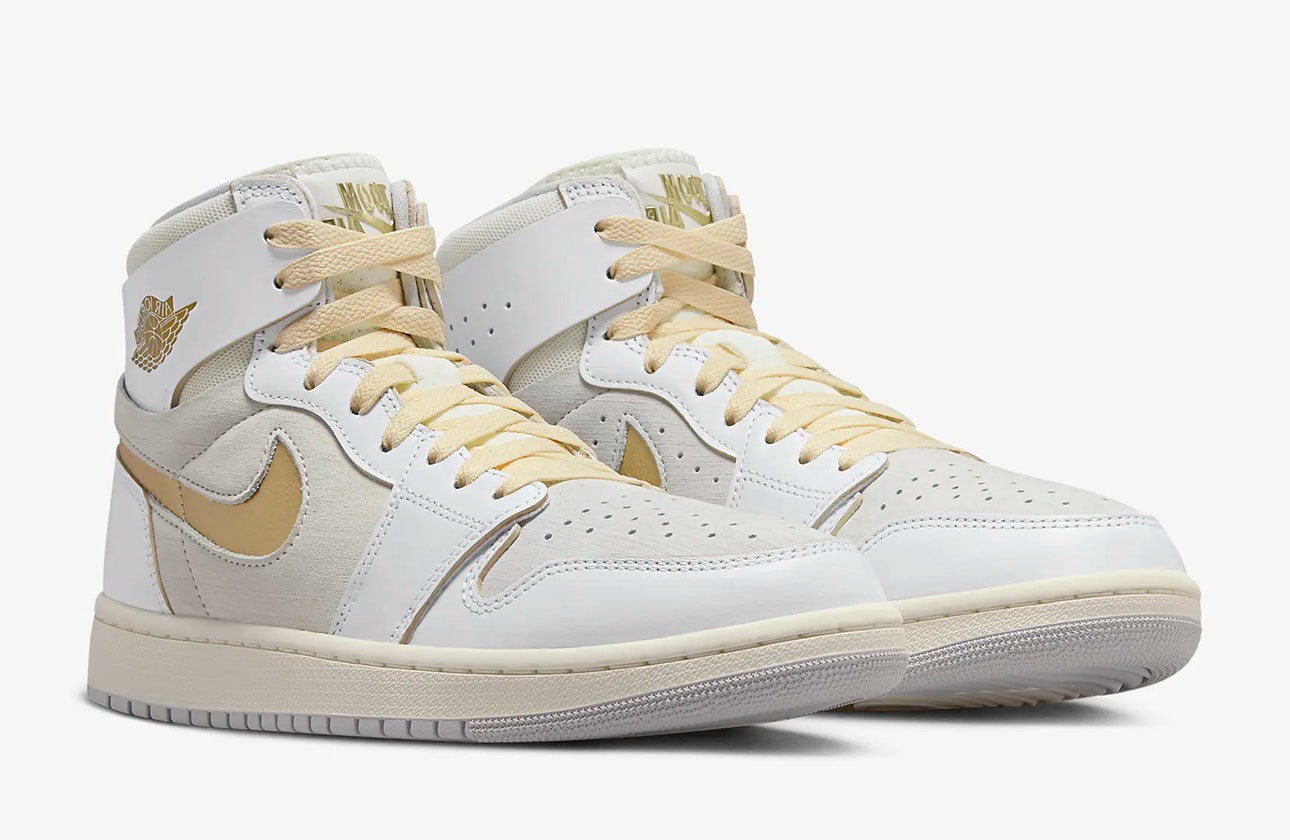 Air Jordan 1 Zoom CMFT 2 "Grey Gold"