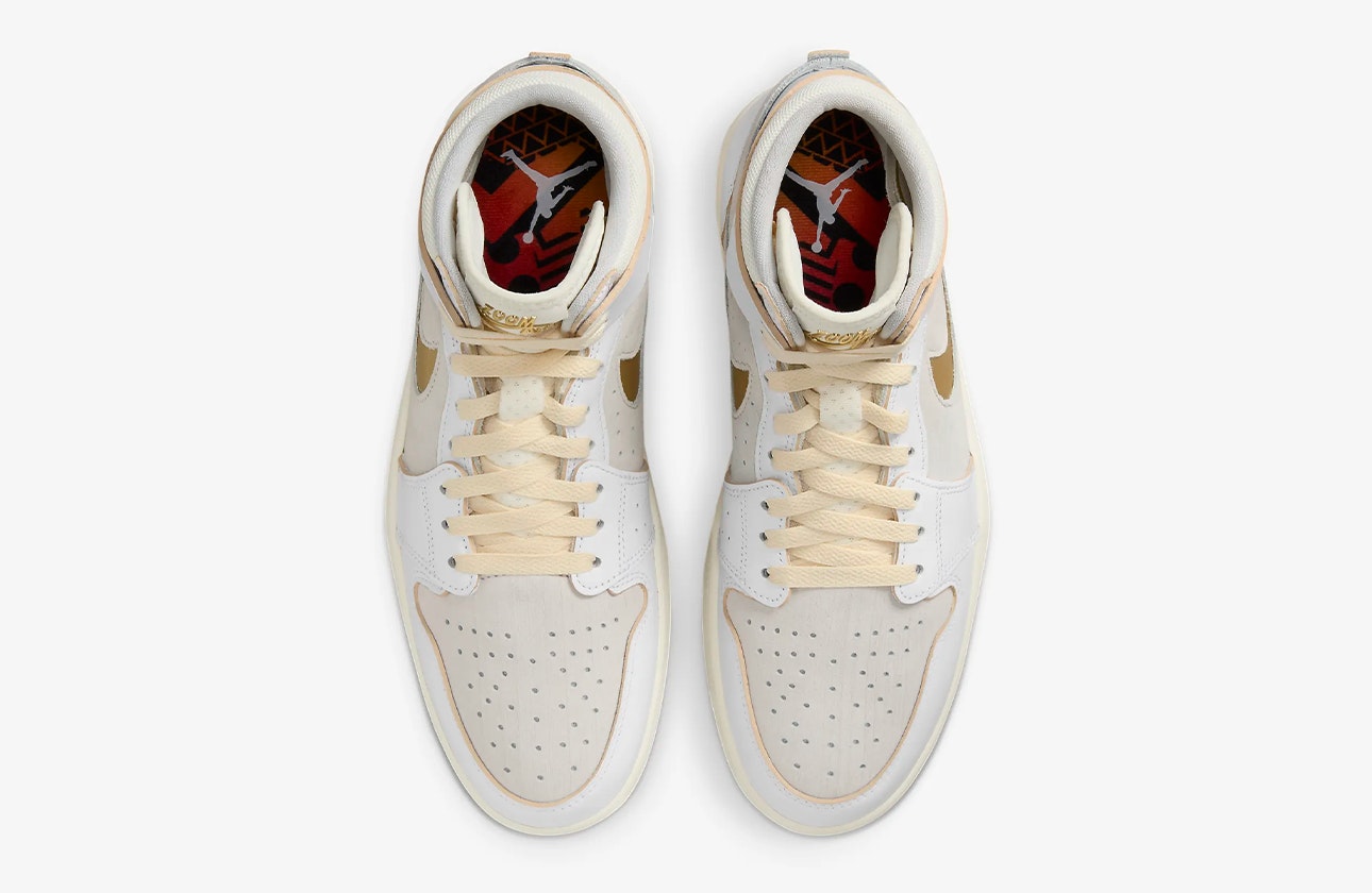 Air Jordan 1 Zoom CMFT 2 "Grey Gold"