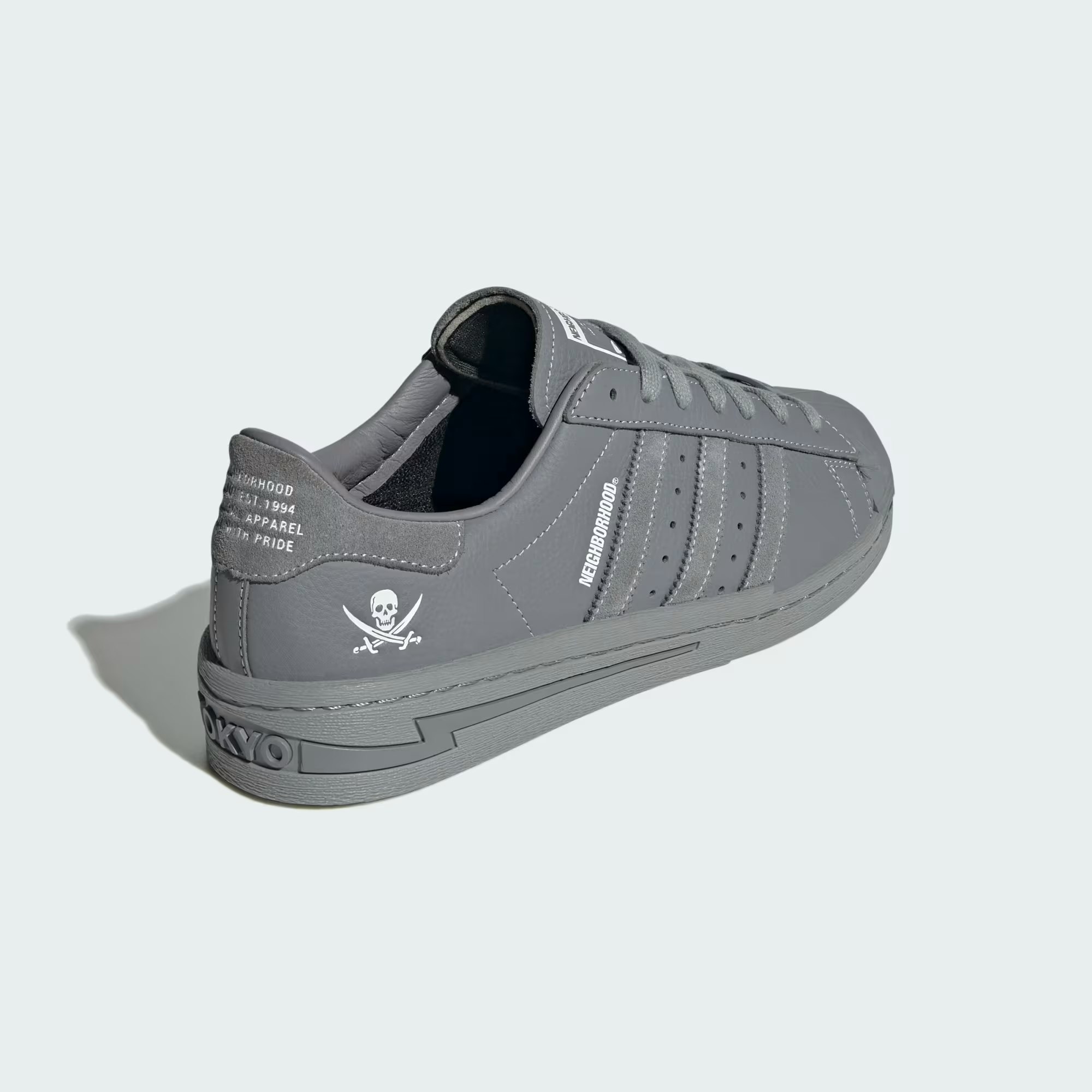 Neighborhood x adidas Superstar "Grey"
