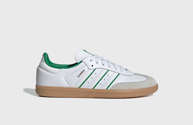 adidas Samba OG "Crystal White/Green" adidas Samba OG "Crystal White/Green"