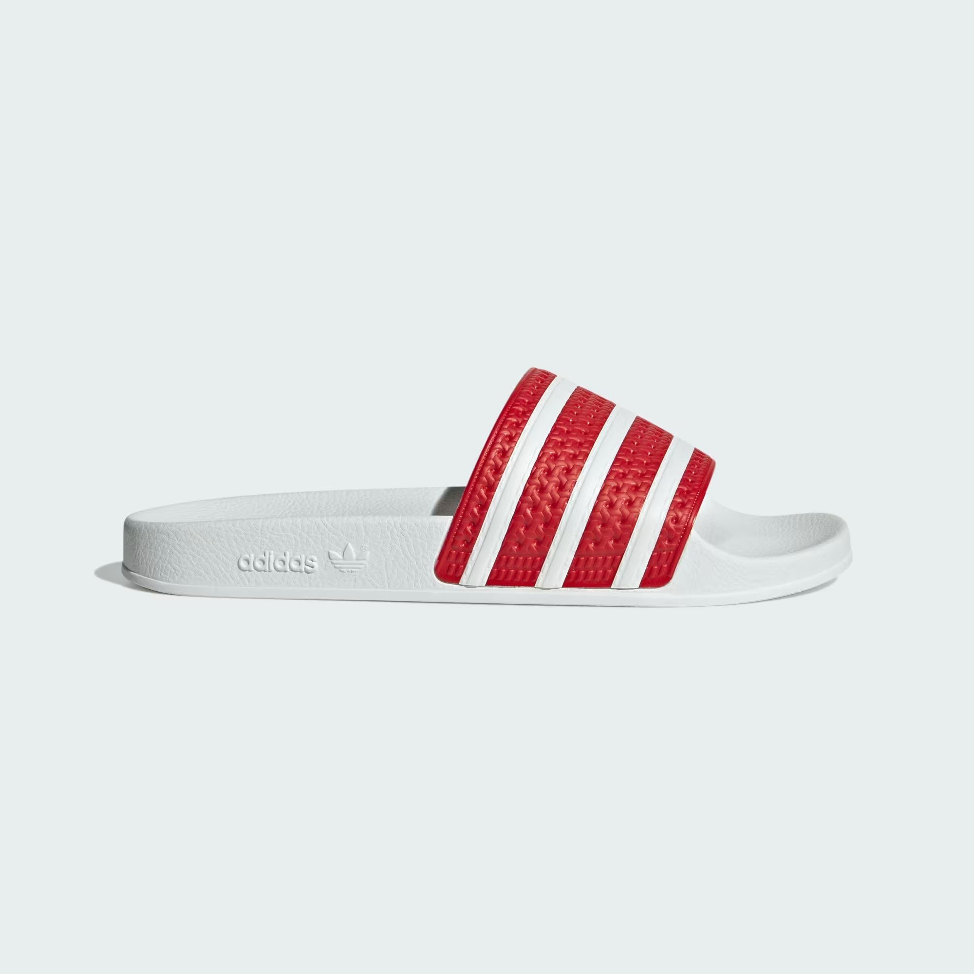 adidas Adilette "Better Scarlet"