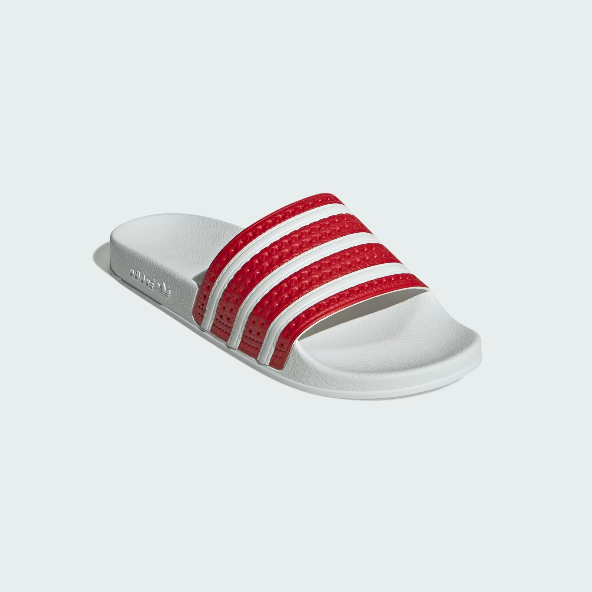adidas Adilette "Better Scarlet"