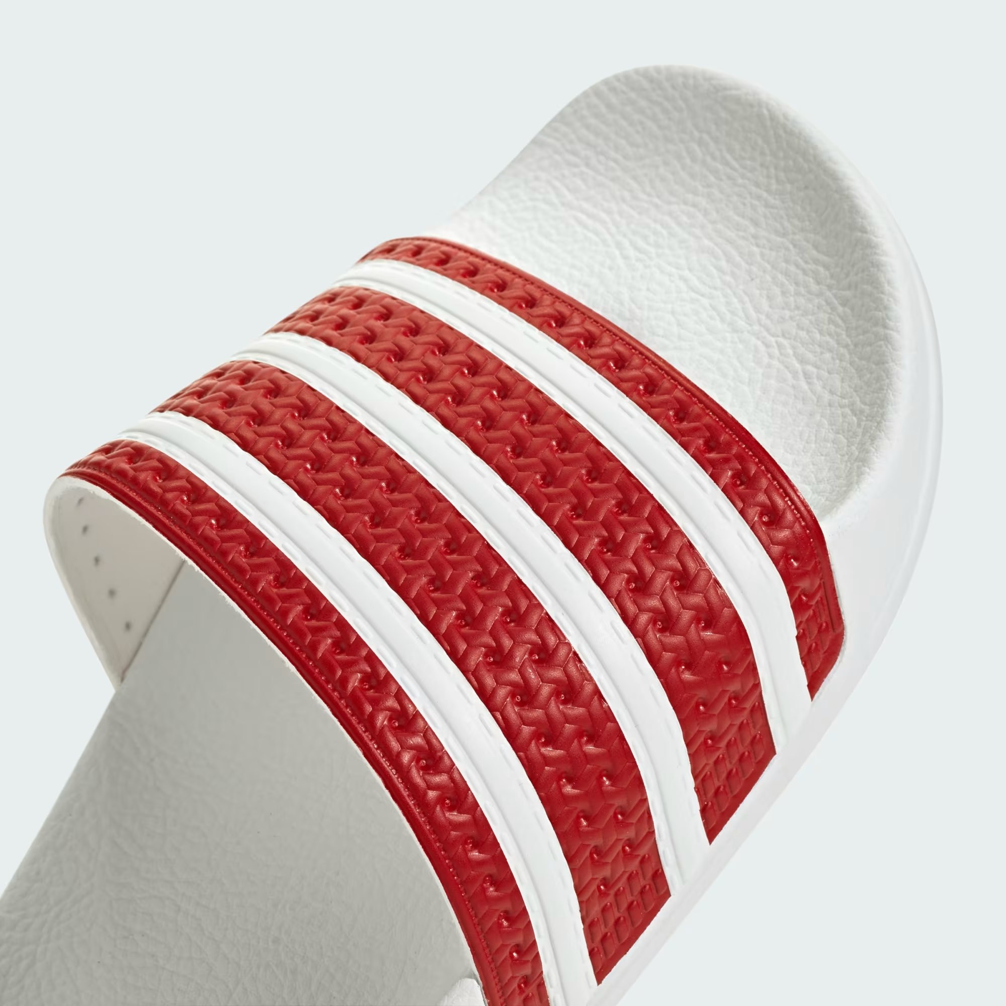 adidas Adilette "Better Scarlet"
