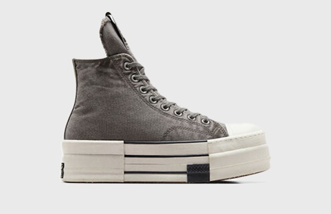 Rick Owens x Converse DBL DKRSTR Overdye Chuck 70 "Concrete"