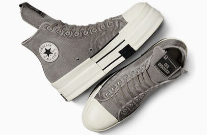Rick Owens x Converse DBL DKRSTR Overdye Chuck 70 "Concrete"