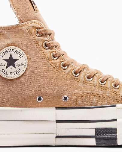 Rick Owens x Converse DBL DKRSTR Overdye Chuck 70 "Blonde"