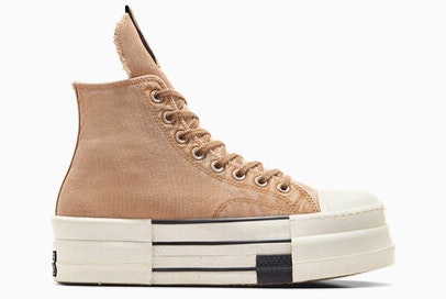 Rick Owens x Converse DBL DKRSTR Overdye Chuck 70 "Blonde"