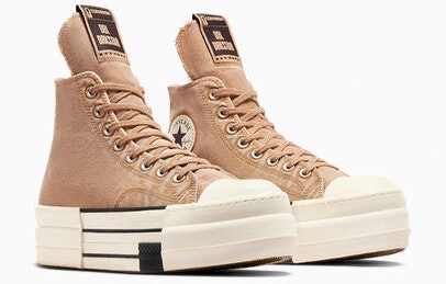 Rick Owens x Converse DBL DKRSTR Overdye Chuck 70 "Blonde"