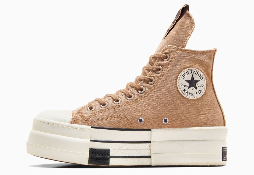 Rick Owens x Converse DBL DKRSTR Overdye Chuck 70 "Blonde"
