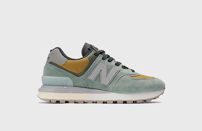 Stone Island x New Balance 574 Legacy "Light Green"