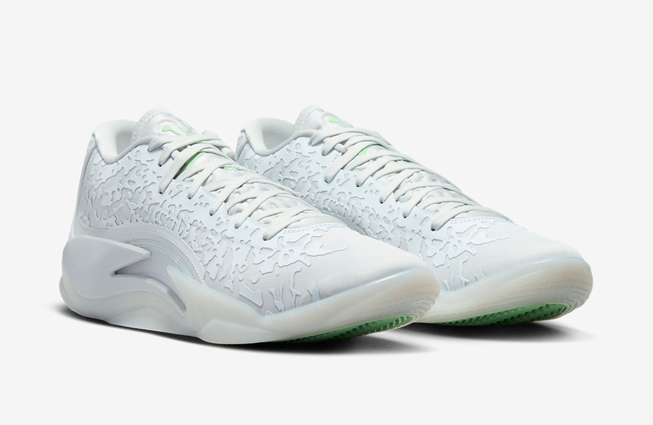 Jordan Zion 3 "White Vapor Green"