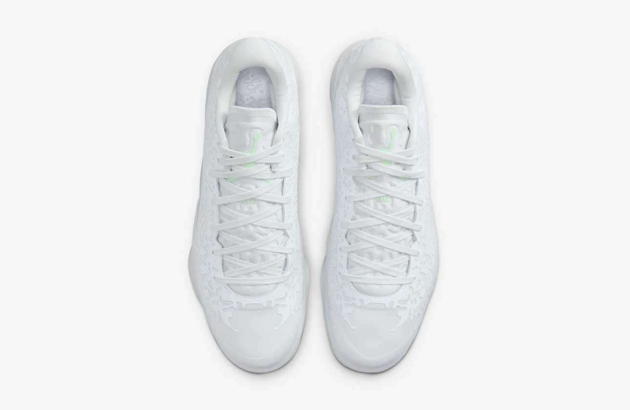 Jordan Zion 3 "White Vapor Green"
