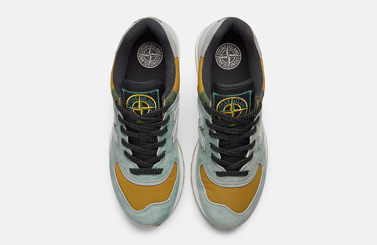 Stone Island x New Balance 574 Legacy "Light Green"