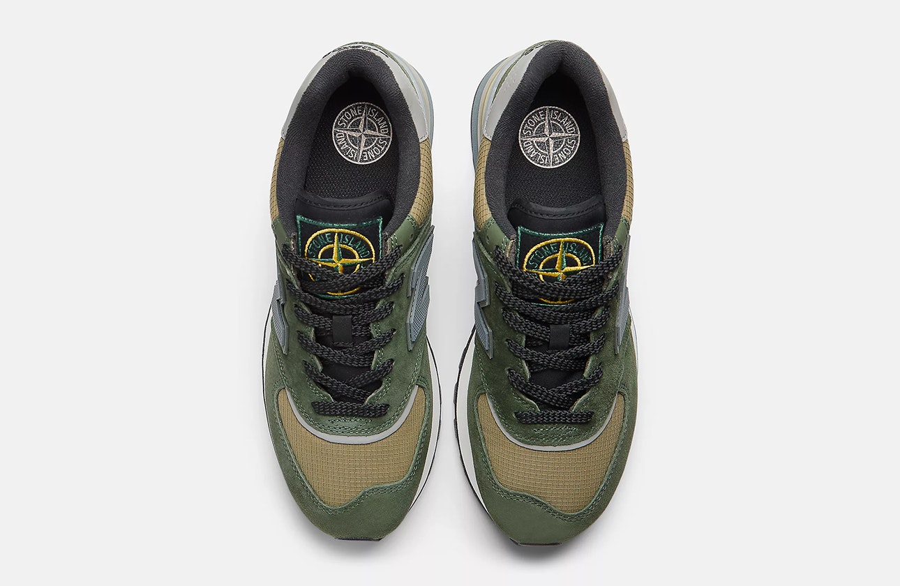 Stone Island x New Balance 574 Legacy "Dark Green"