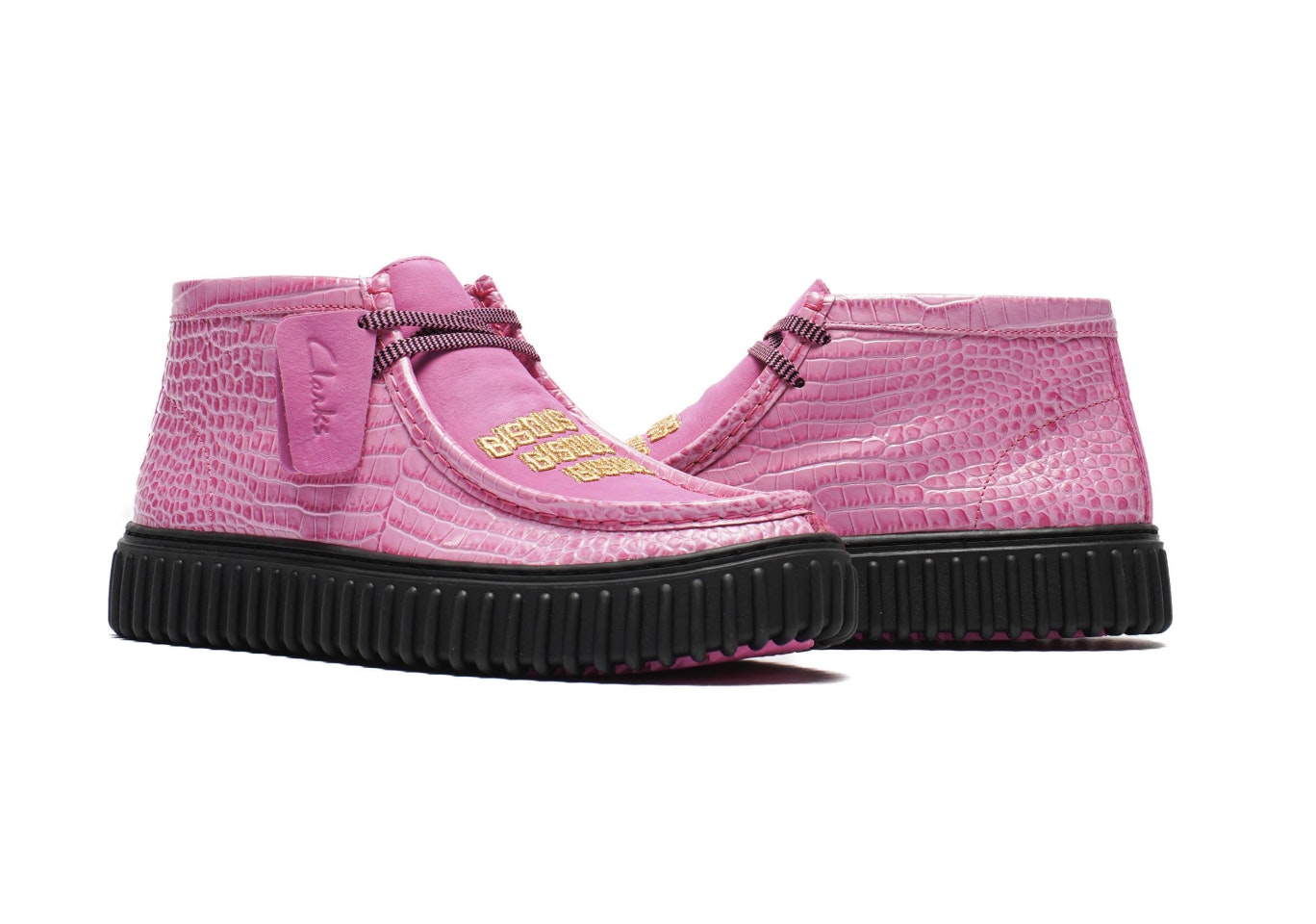 Bisous x Clarks Originals Torhill Hi "Pink"