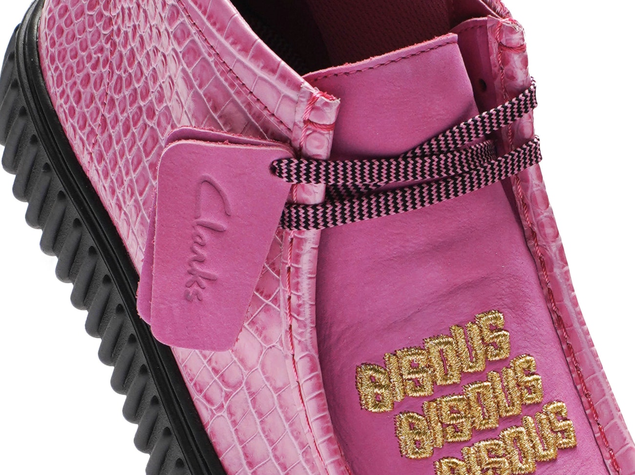 Bisous x Clarks Originals Torhill Hi "Pink"