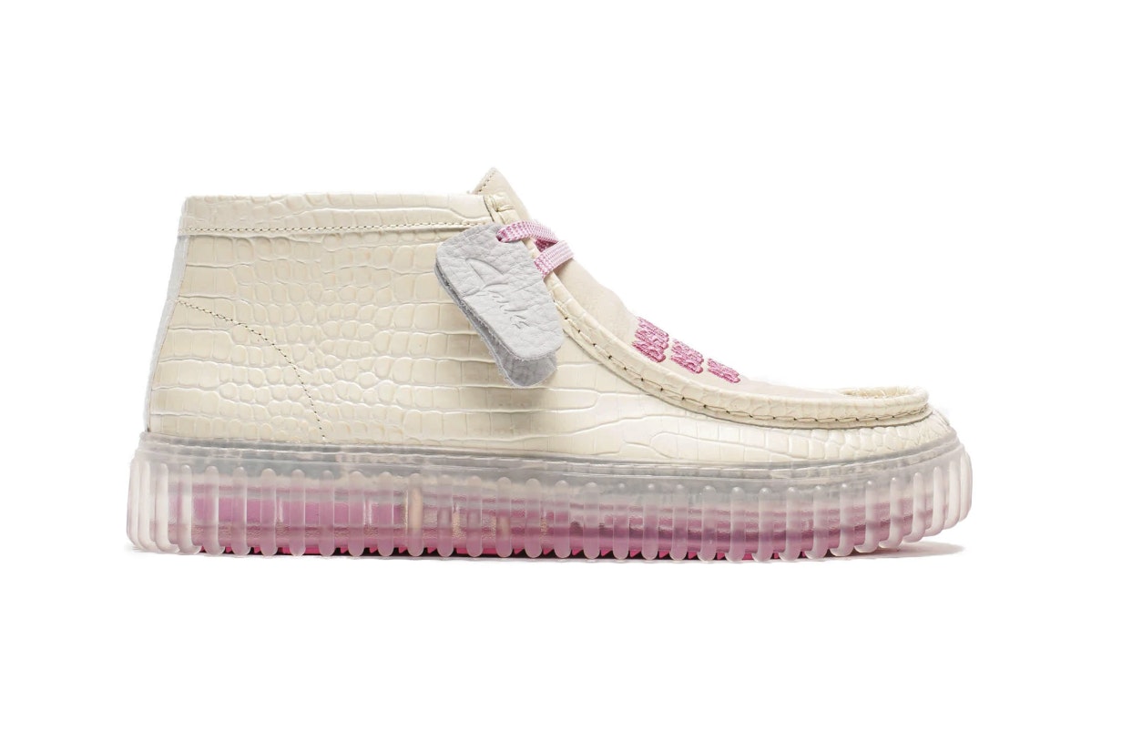 Bisous x Clarks Originals Torhill Hi "Off White"