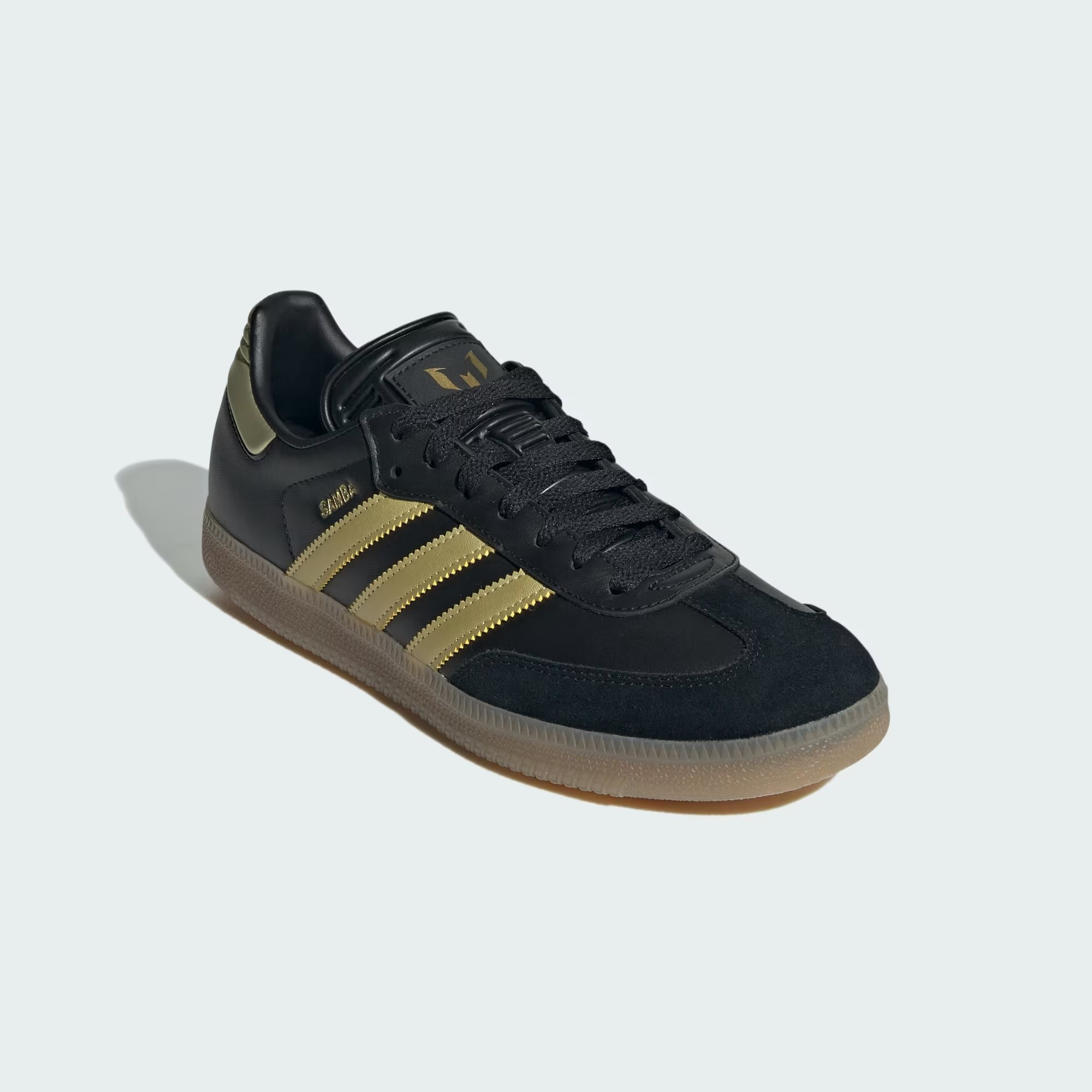 Lionel Messi x adidas Samba OG "Black Gold"