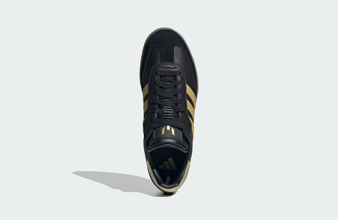 Lionel Messi x adidas Samba OG "Black Gold"