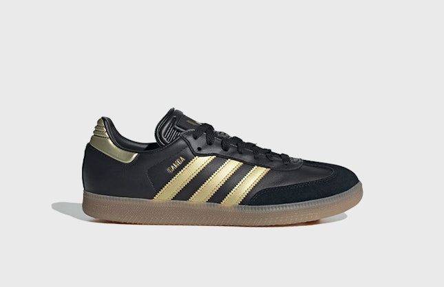 Lionel Messi x adidas Samba OG "Black Gold"