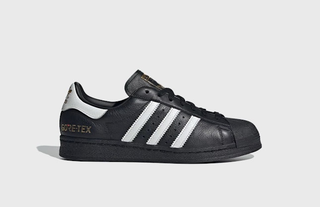 atmos x adidas Superstar Gore-Tex "Core Black"