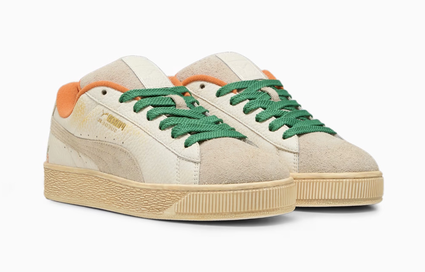 Carrots x Puma Suede XL "Warm White"