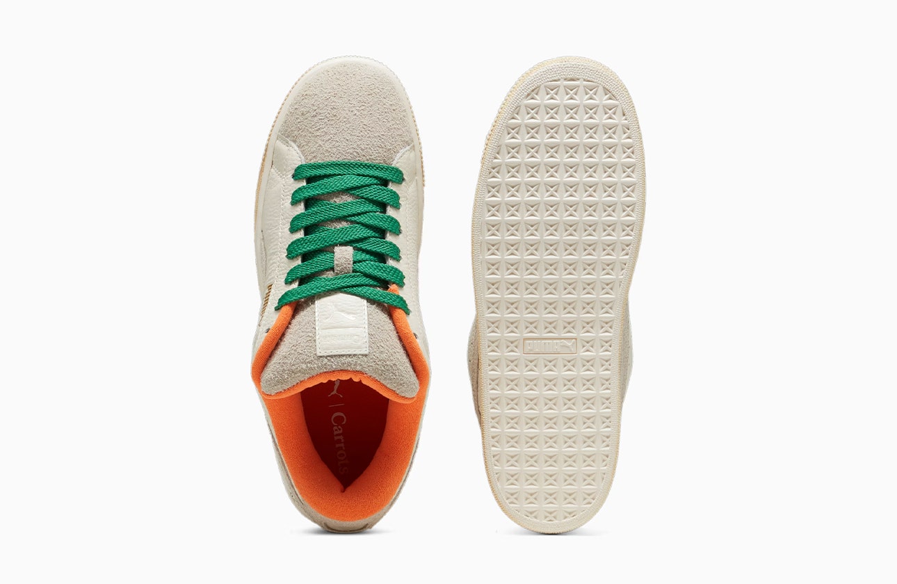 Carrots x Puma Suede XL "Warm White"