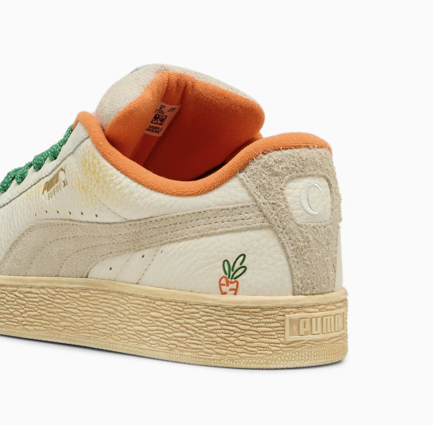 Carrots x Puma Suede XL "Warm White"
