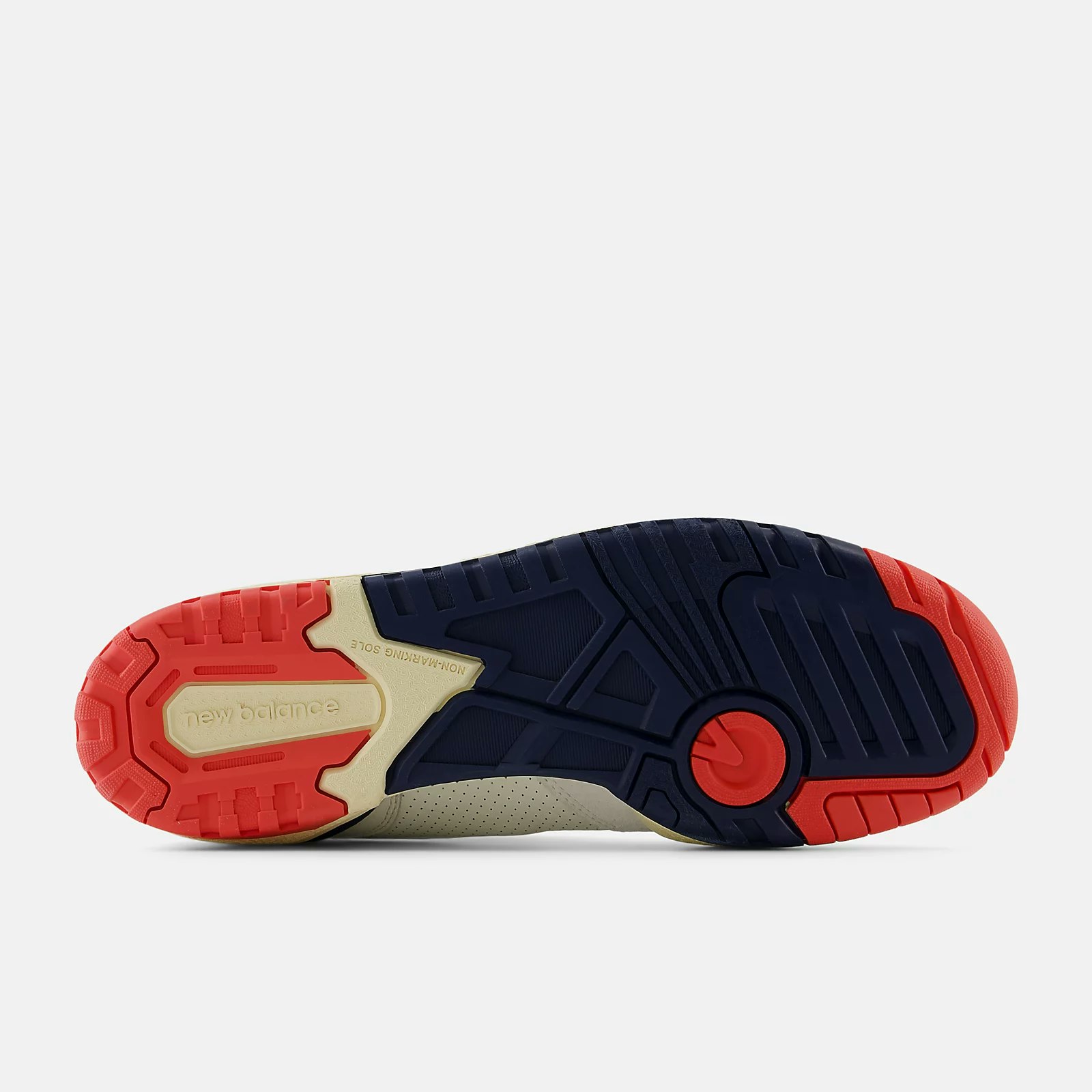 New Balance 550 "Sea Salt" (Blast Red)