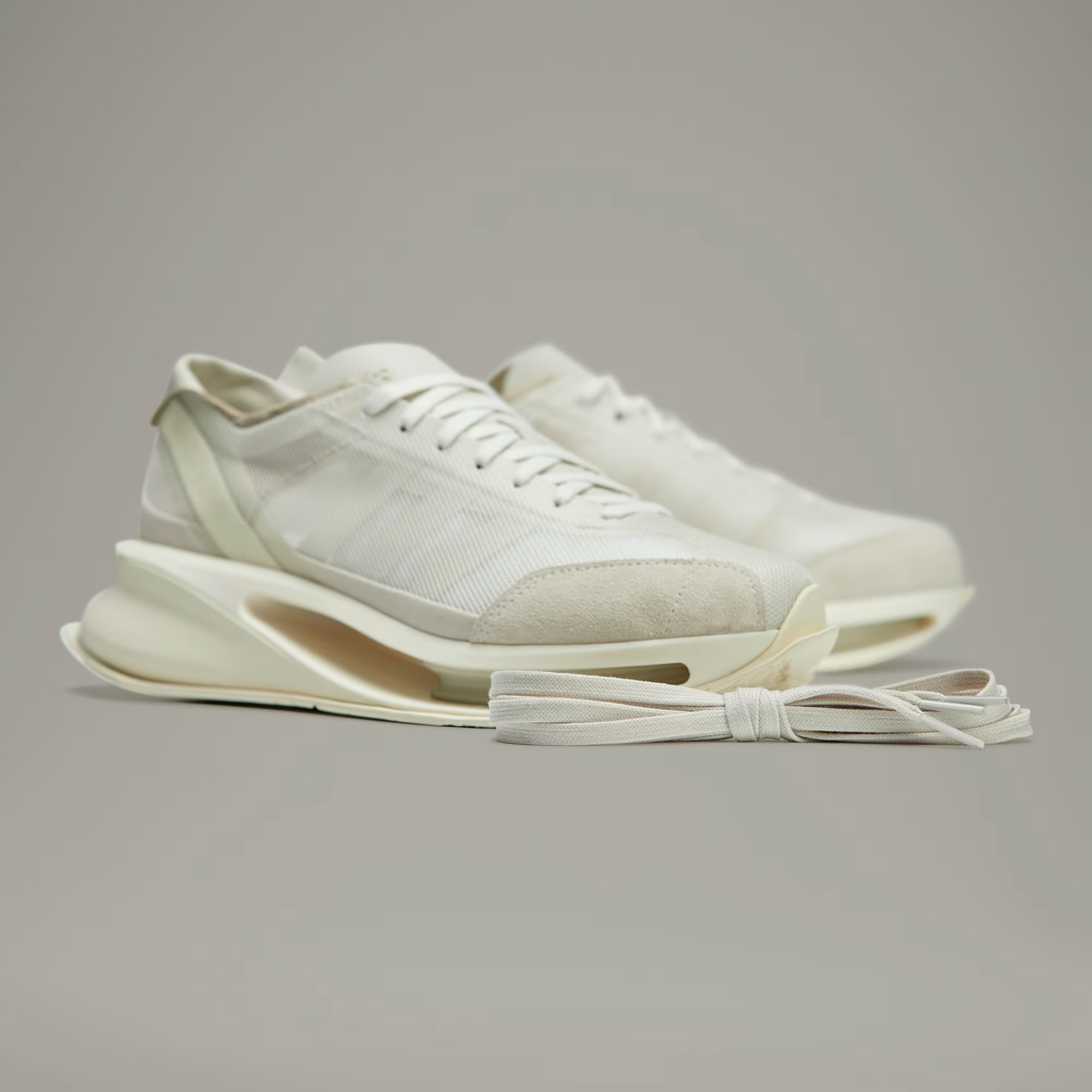 スニーカー Y-3 Men Sneakers White IF2024 Y3 all white 2025