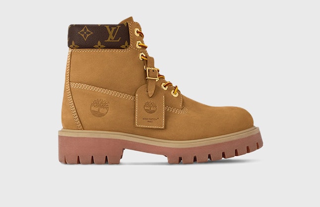 Louis Vuitton x Timberland 6" Premium Waterproof Boot "Wheat"