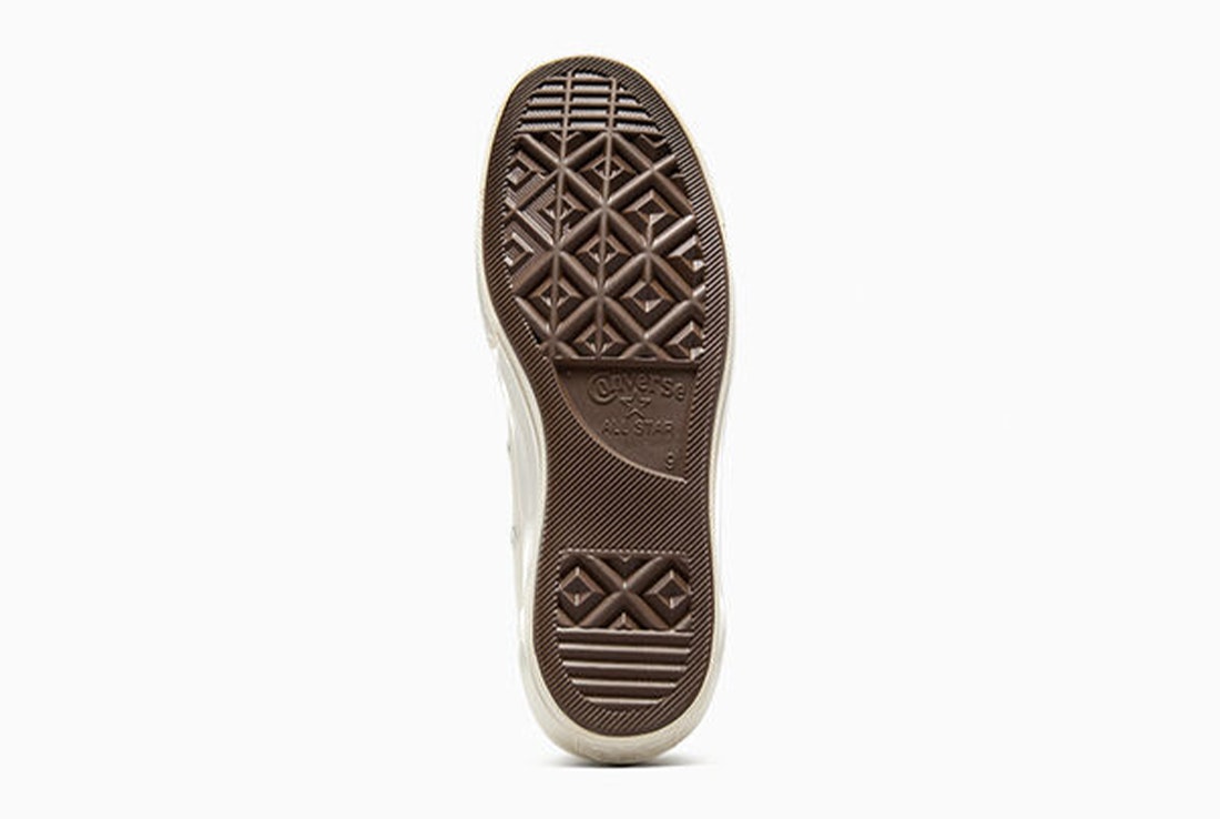 Comme des Garçons x Converse Chuck 70 Low "Single Heart" (Cream)