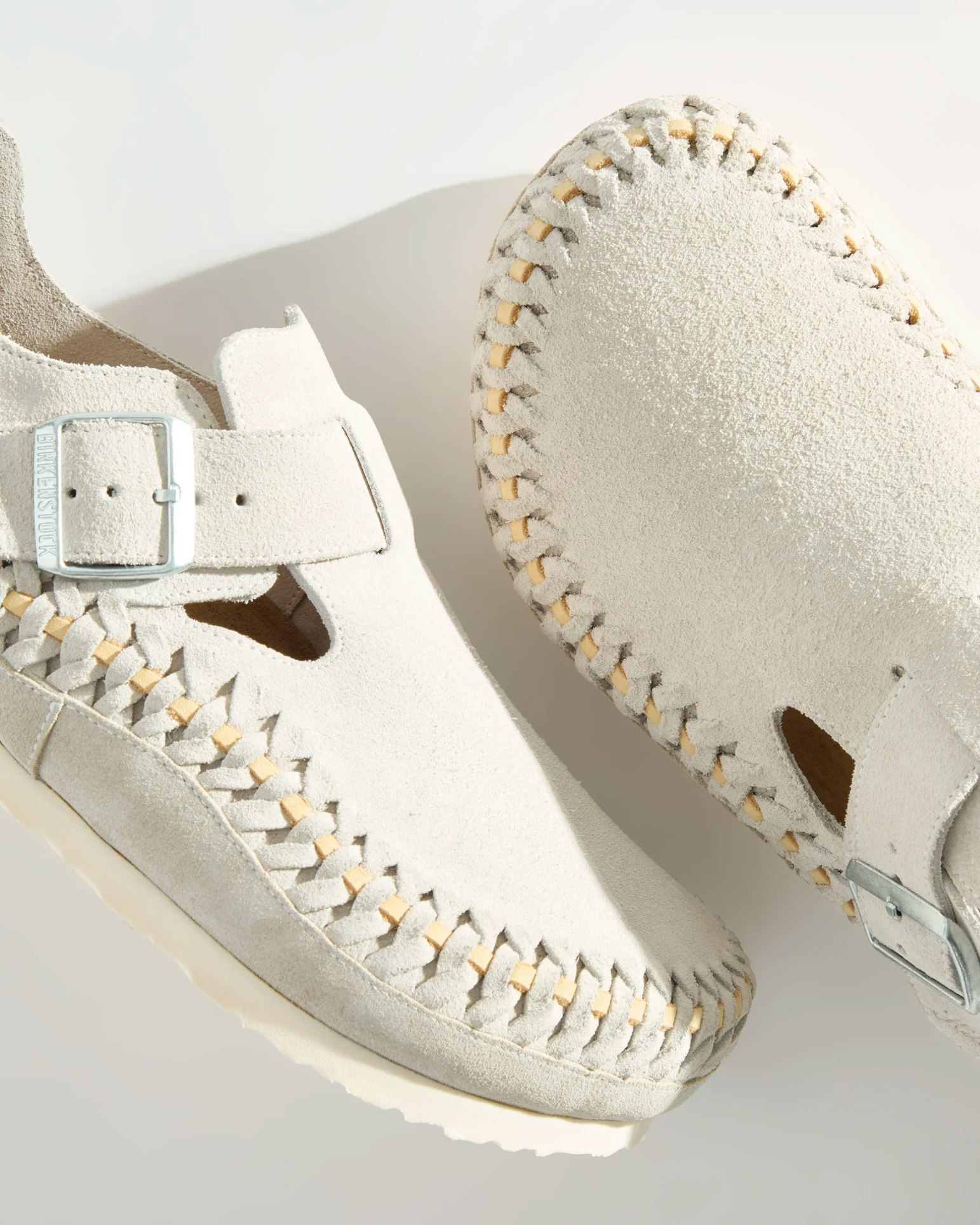 Kith x Birkenstock London Braided "Cream"