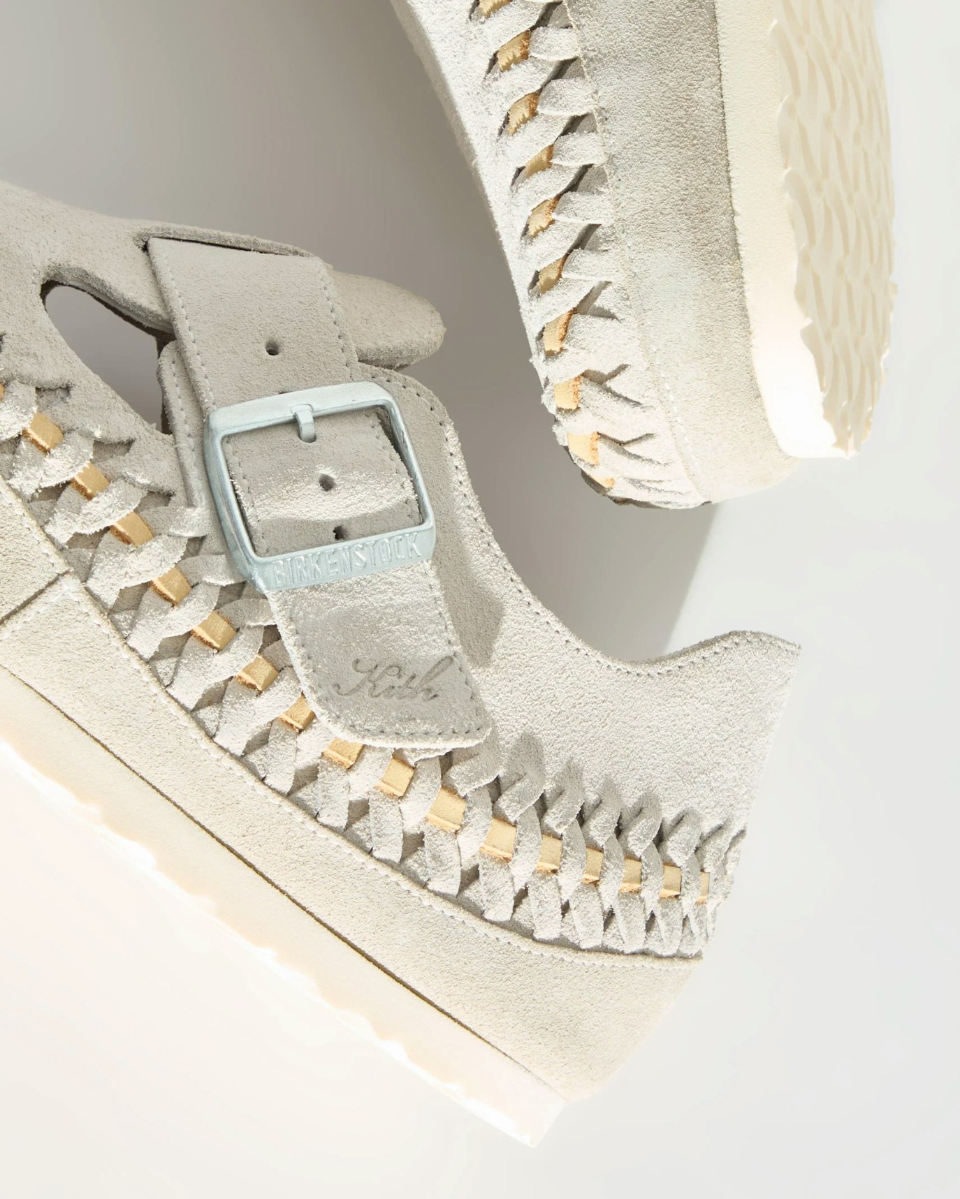 Kith x Birkenstock London Braided "Cream"